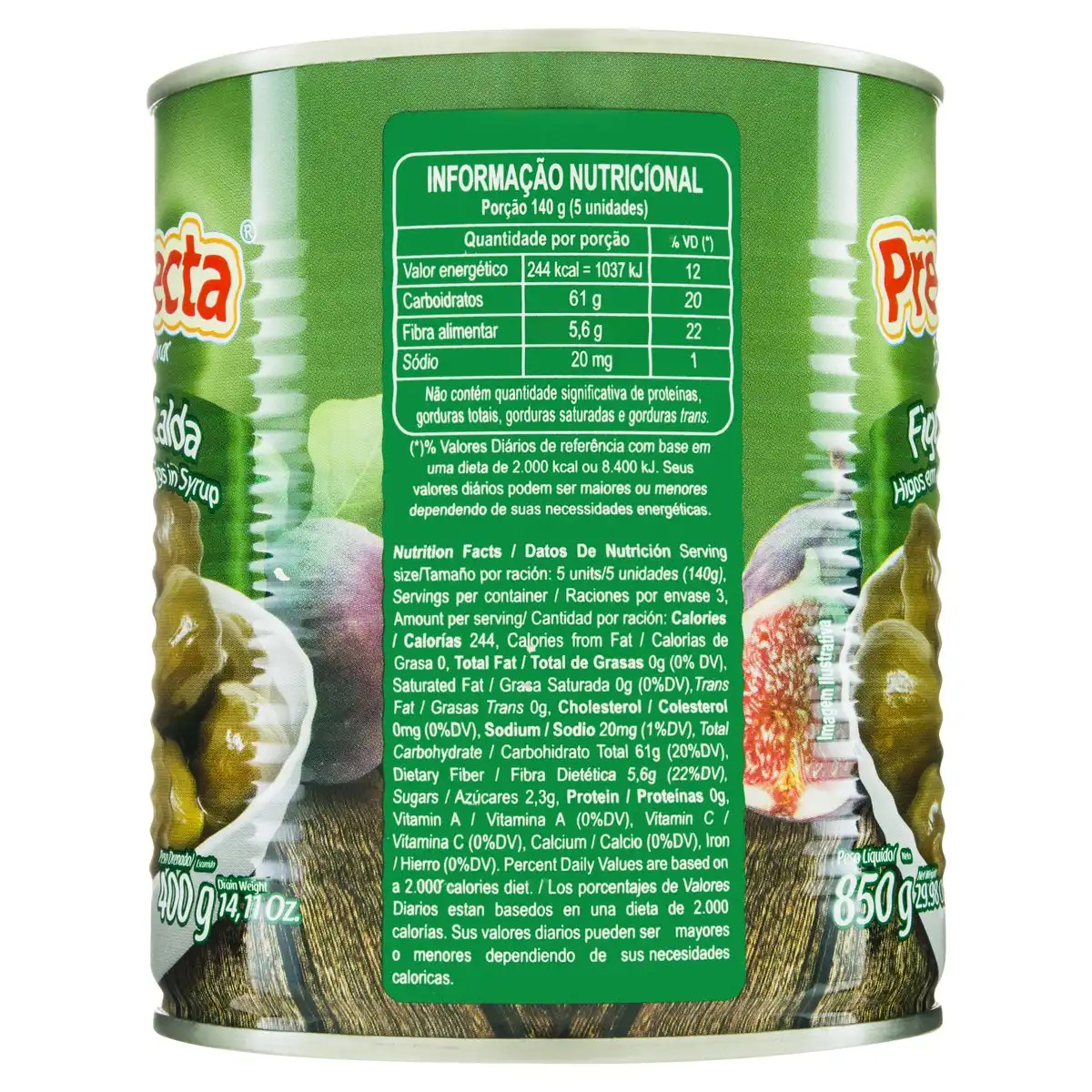 Figo Em Calda Predilecta 400g