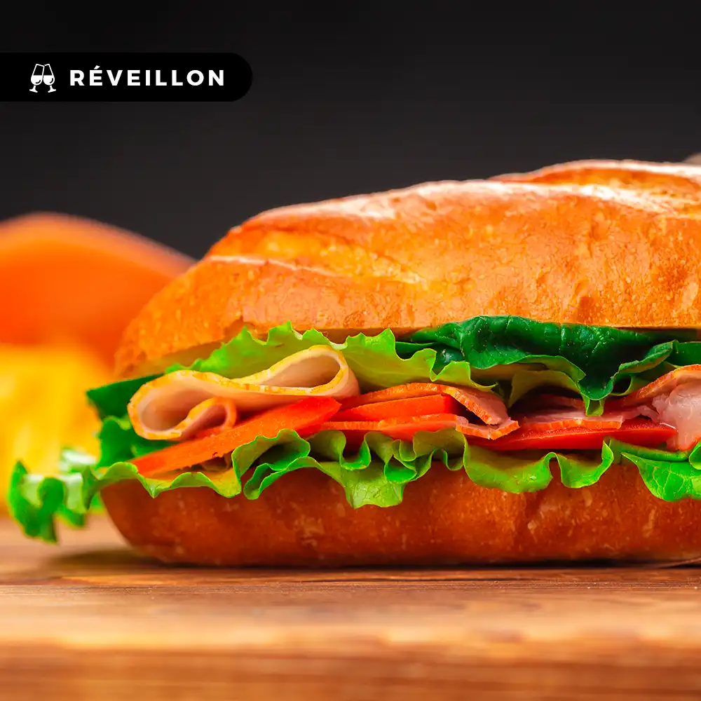 Baguete De Metro Recheada Und