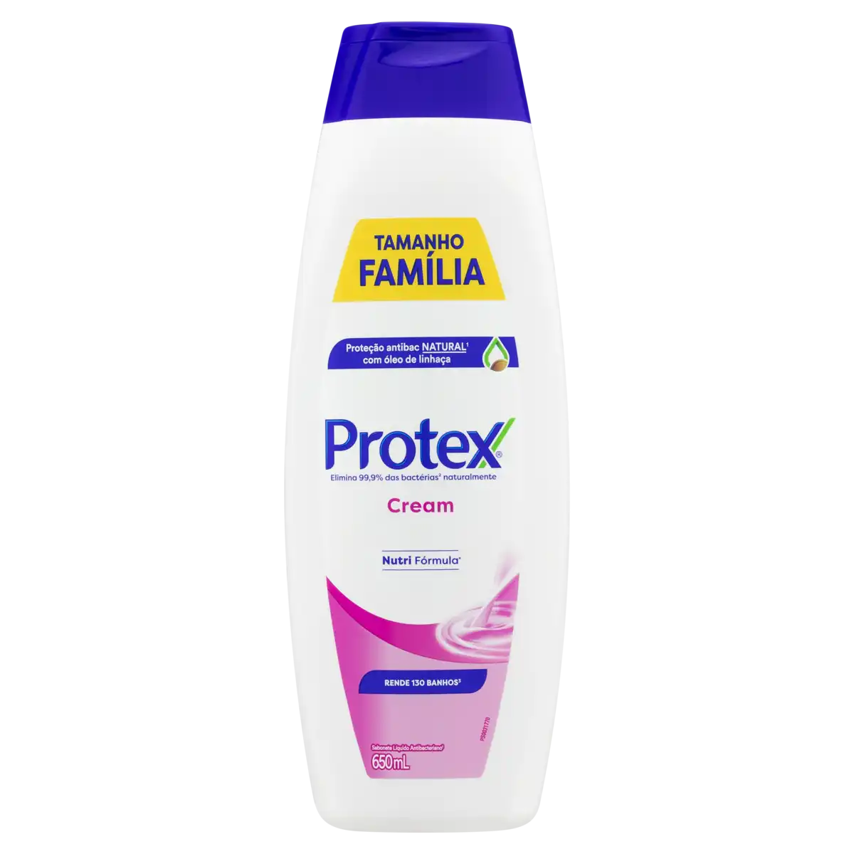 Sabonete Líquido Antibacteriano Protex Cream Frasco 650ml Tamanho Família