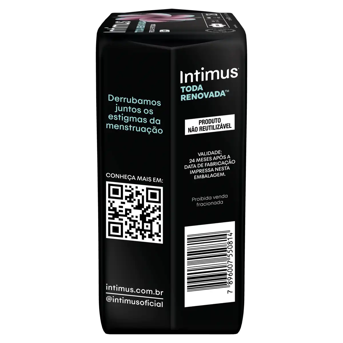 Absorvente com Abas Noite Suave Intimus Toda Renovada Longo Pacote 28 Unidades