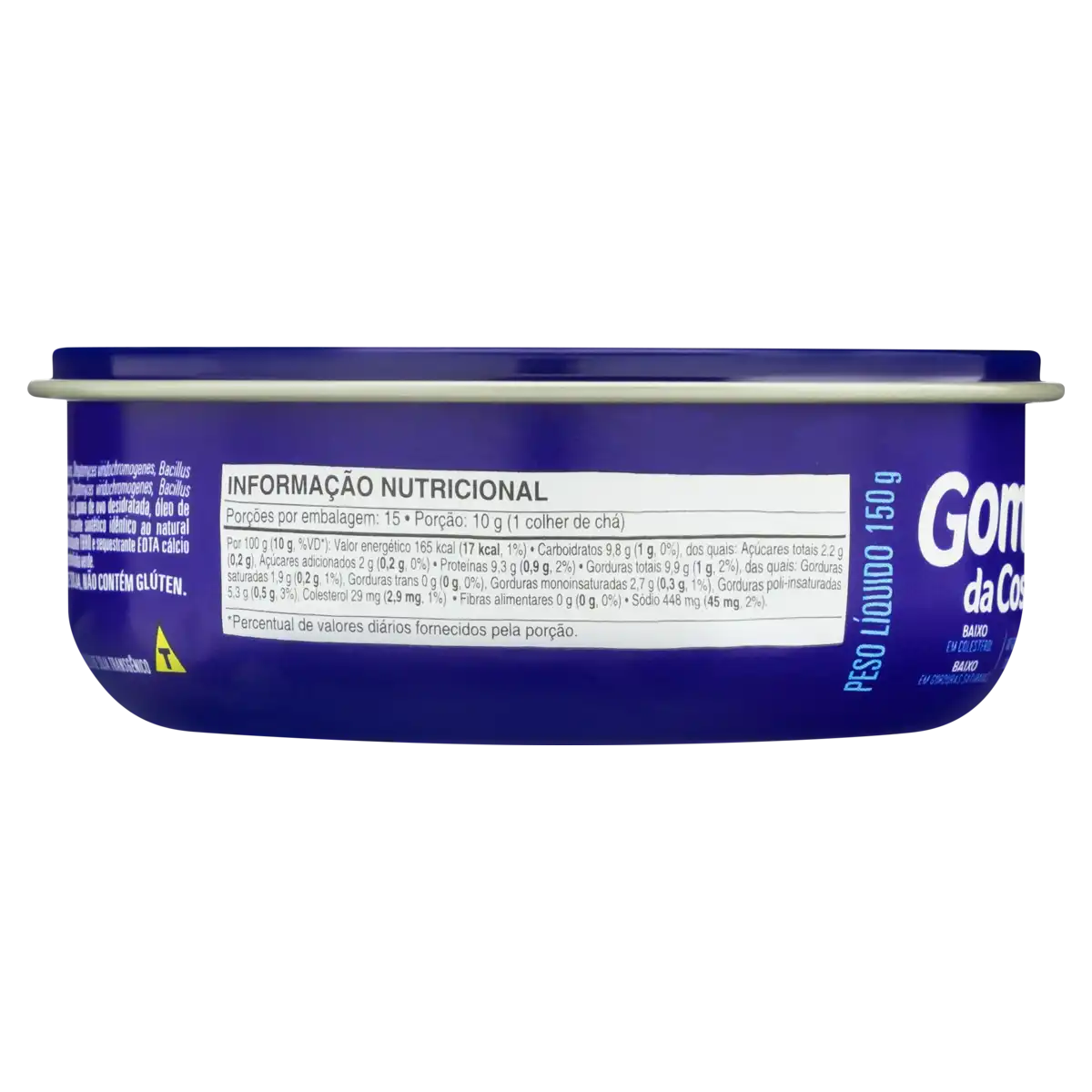 Patê de Atum Gomes da Costa Lata 150g