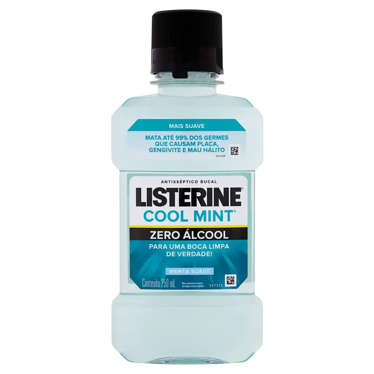 Enxaguante Bucal Zero Álcool Menta Suave Listerine Cool Mint Frasco 250ml