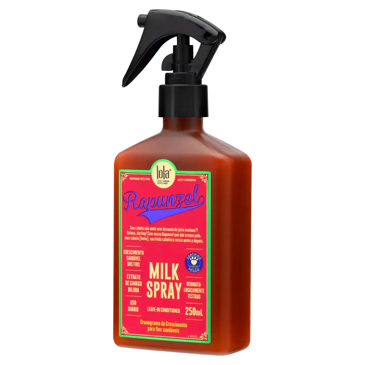 Finalizador Leave-In Lola from Rio Rapunzel Frasco 250ml Borrifador