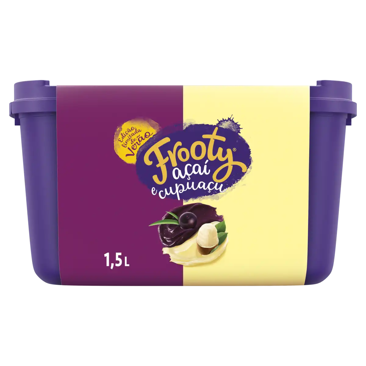 Sorbet Açaí e Cupuaçu Frooty Pote 1,5l