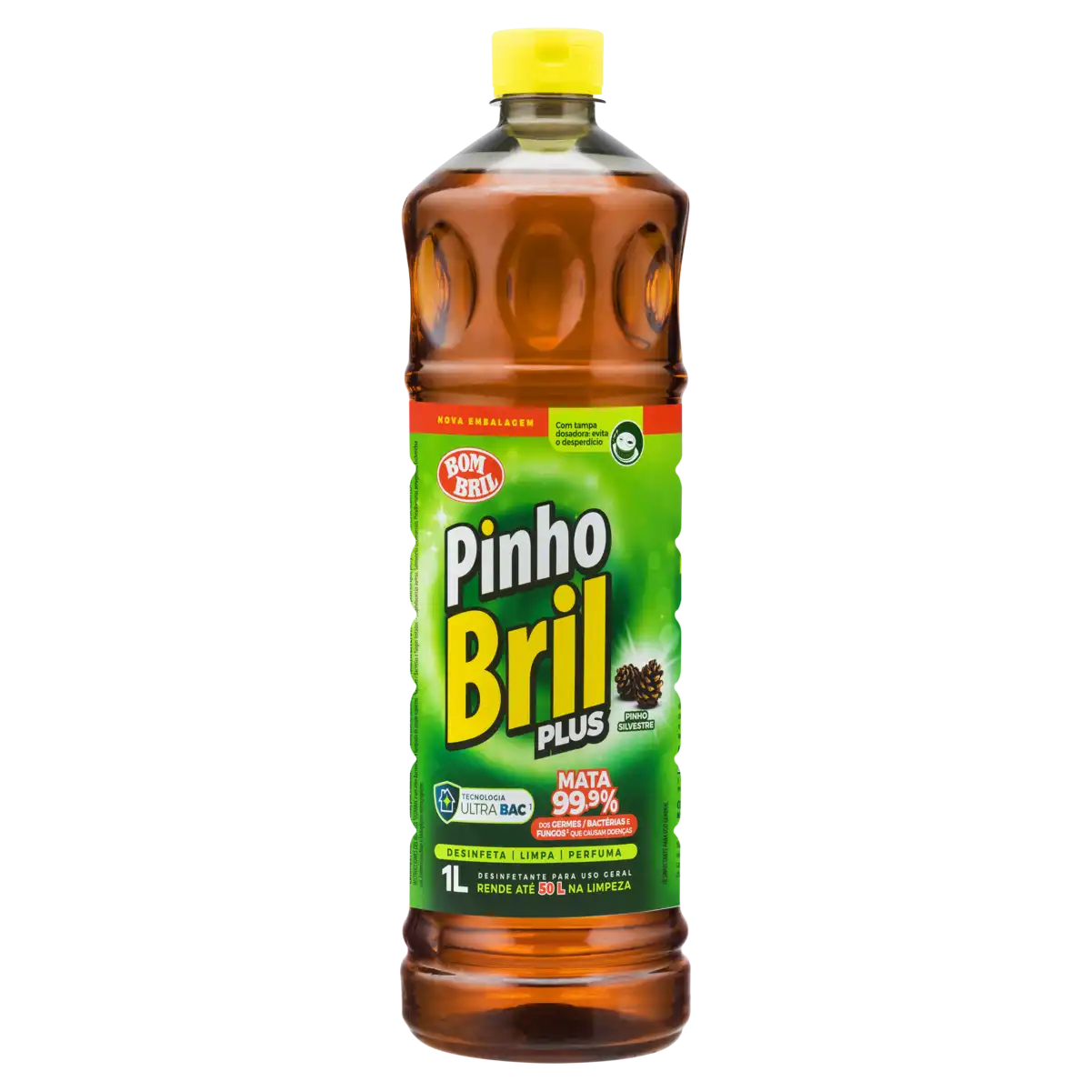 Desinfetante Uso Geral Pinho Silvestre Pinho Bril Plus Squeeze 1l