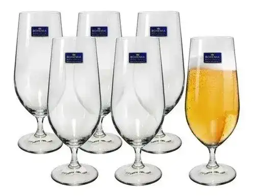 Jg Tacas Bohemia 6pcs Cervej Strix 380ml