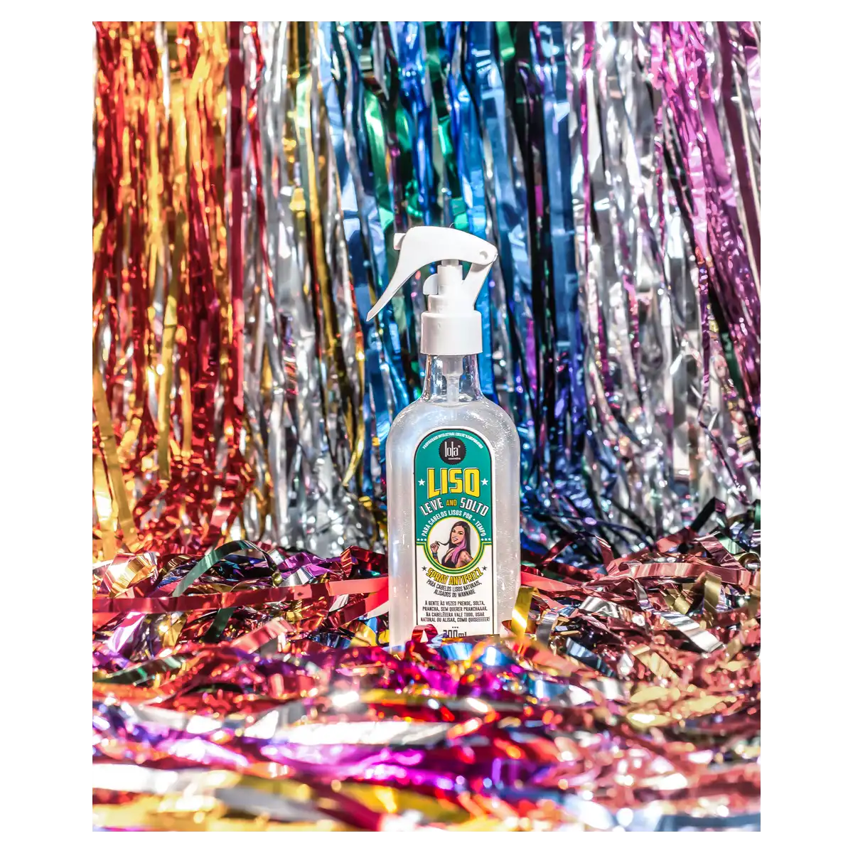 Finalizador Antifrizz Lola from Rio Liso, Leve and Solto Frasco 200ml Borrifador
