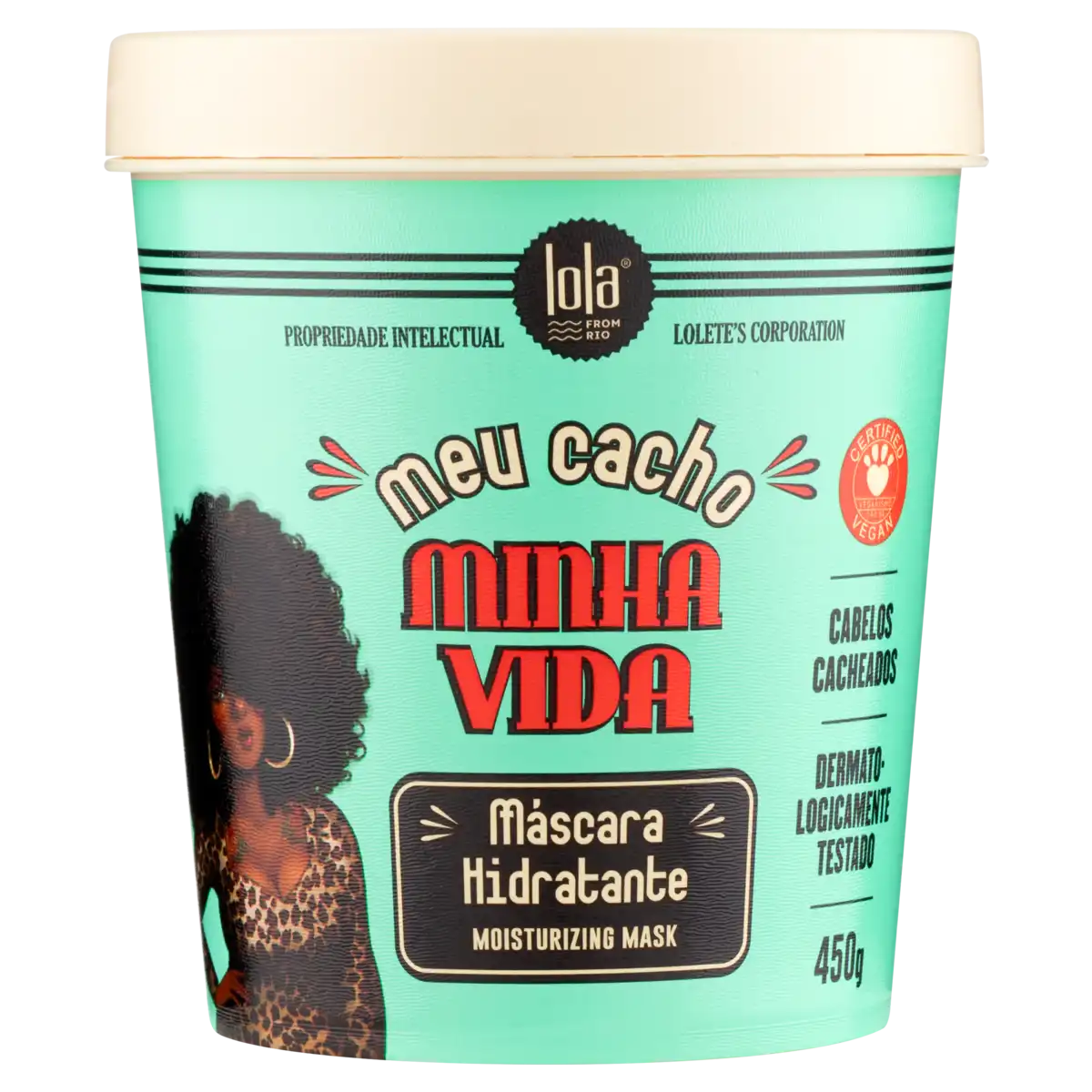 Máscara Hidratante Lola from Rio Meu Cacho, Minha Vida Pote 450g