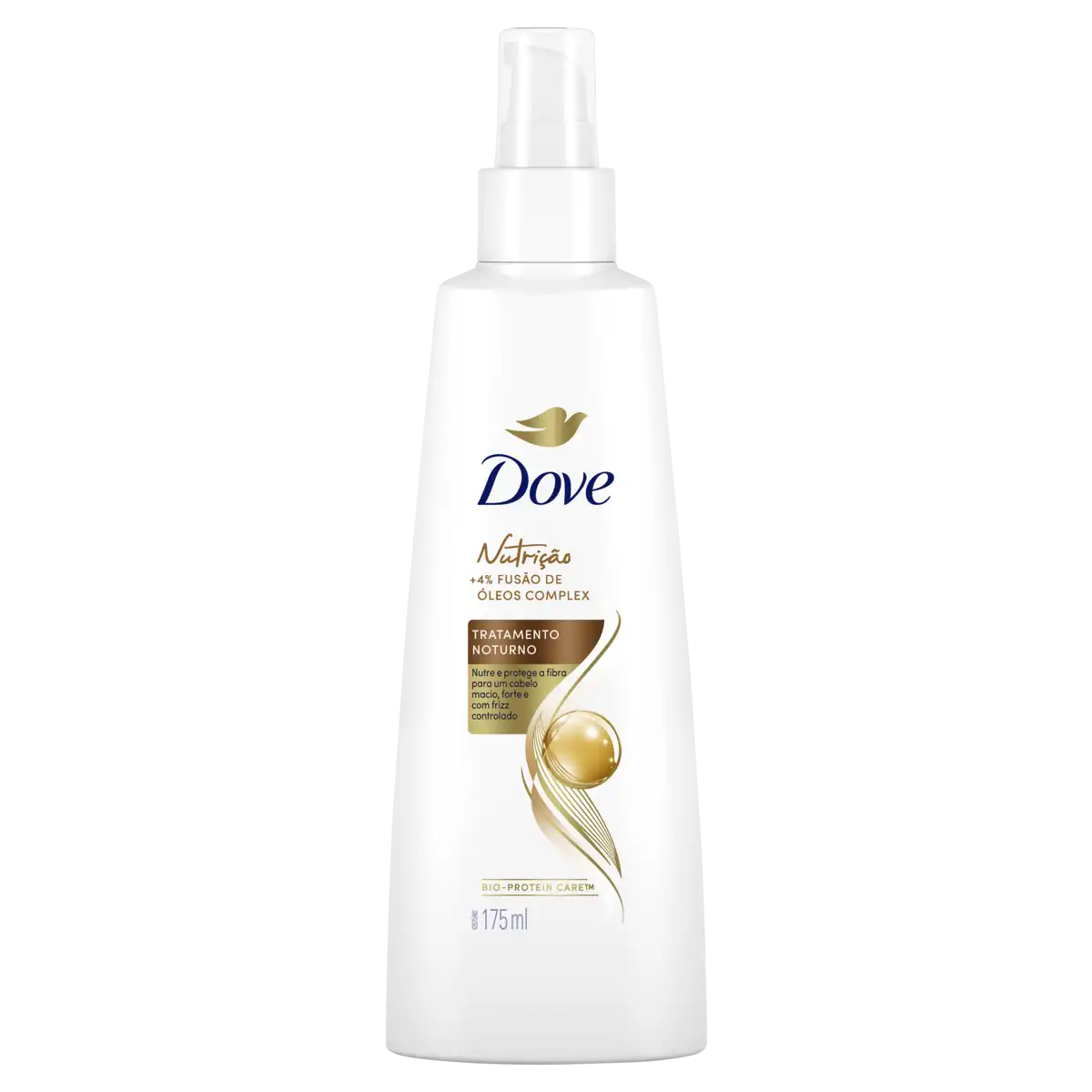 Tratamento Noturno Dove Nutrição Frasco 175ml Pump