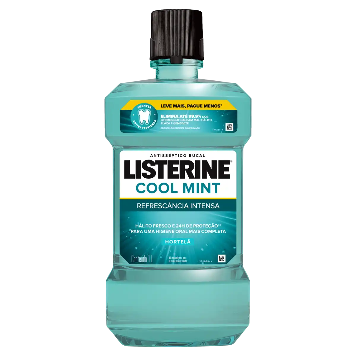 Antisseptico Bucal Listerine 1lt Cool Mint