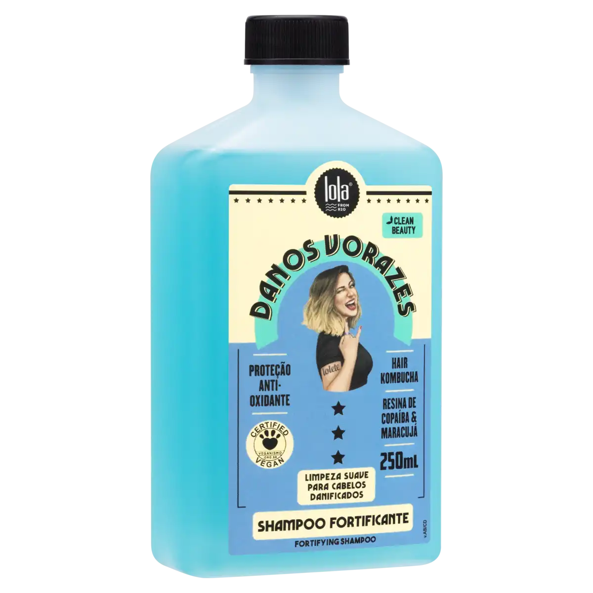 Shampoo Fortificante Lola from Rio Danos Vorazes Frasco 250ml
