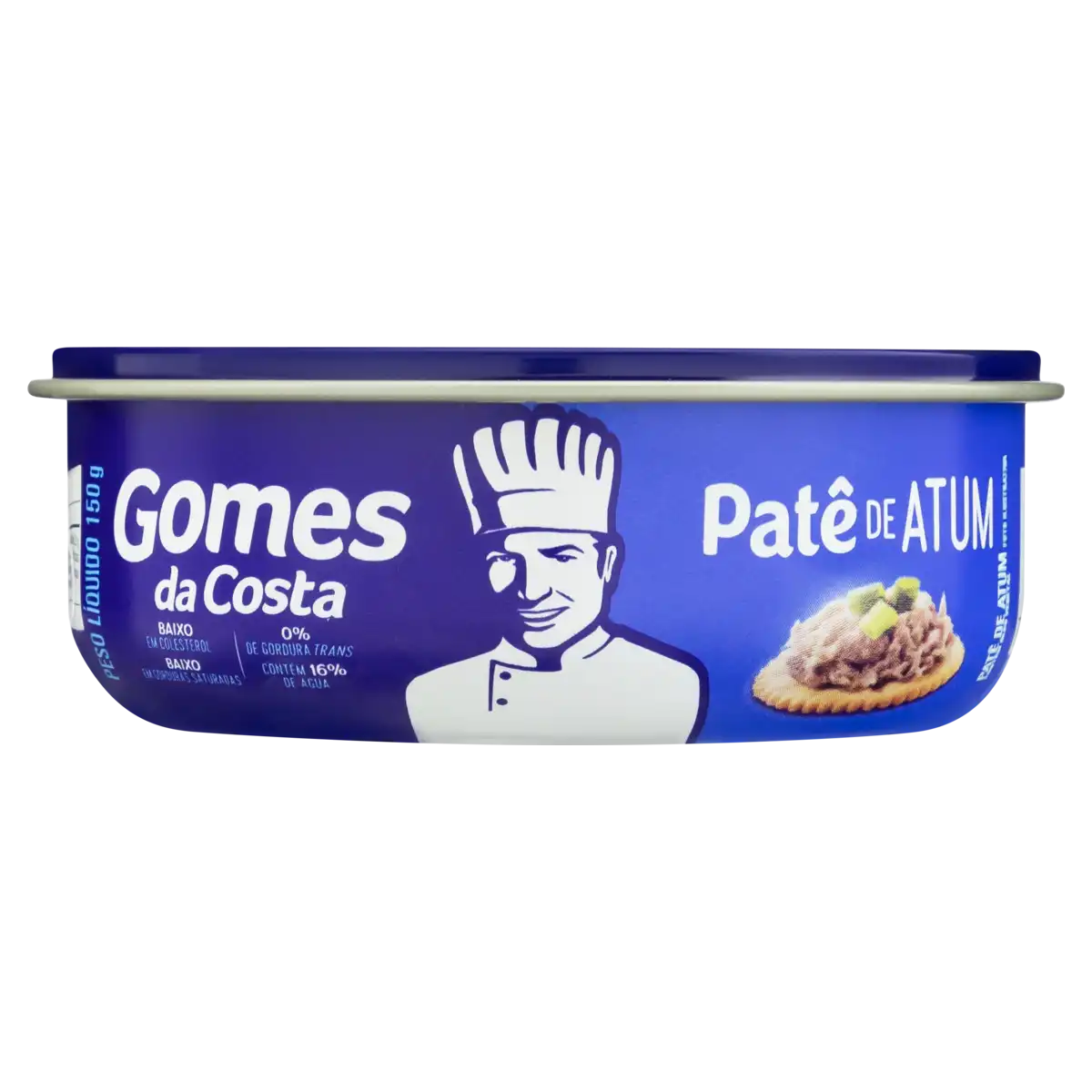 Patê de Atum Gomes da Costa Lata 150g