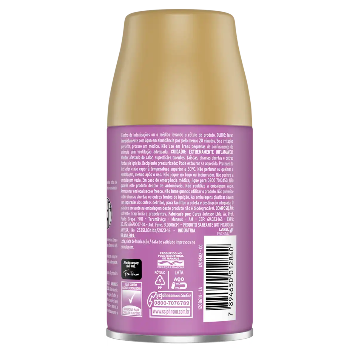 Odorizador de Ambiente Energia Floral Glade Automatic Frasco 269ml Spray Refil