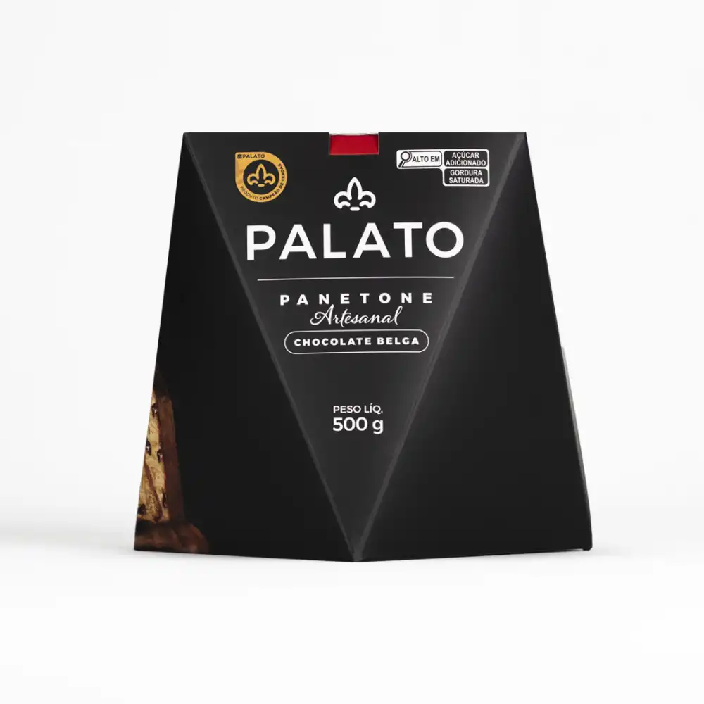 Panetone Palato Chocolate Belga 500g