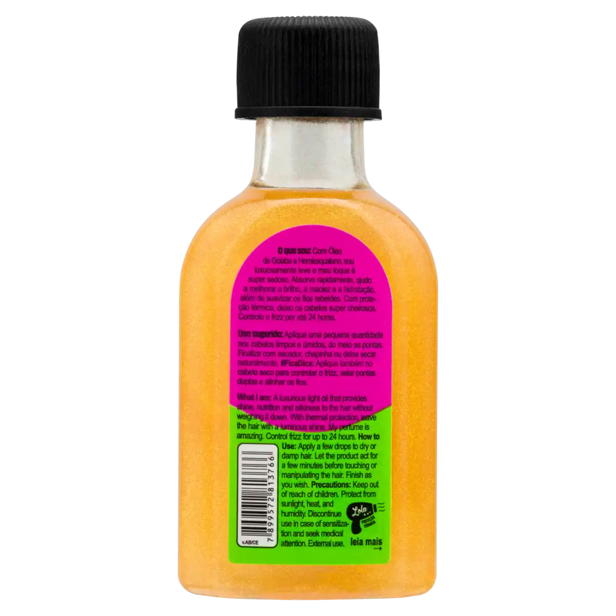 Óleo Disciplinante Lola from Rio Xapadinha Frasco 50ml