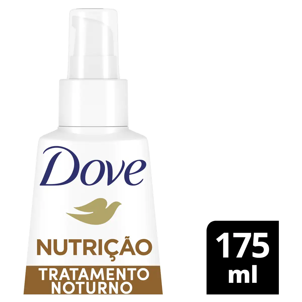 Tratamento Noturno Dove Nutrição Frasco 175ml Pump