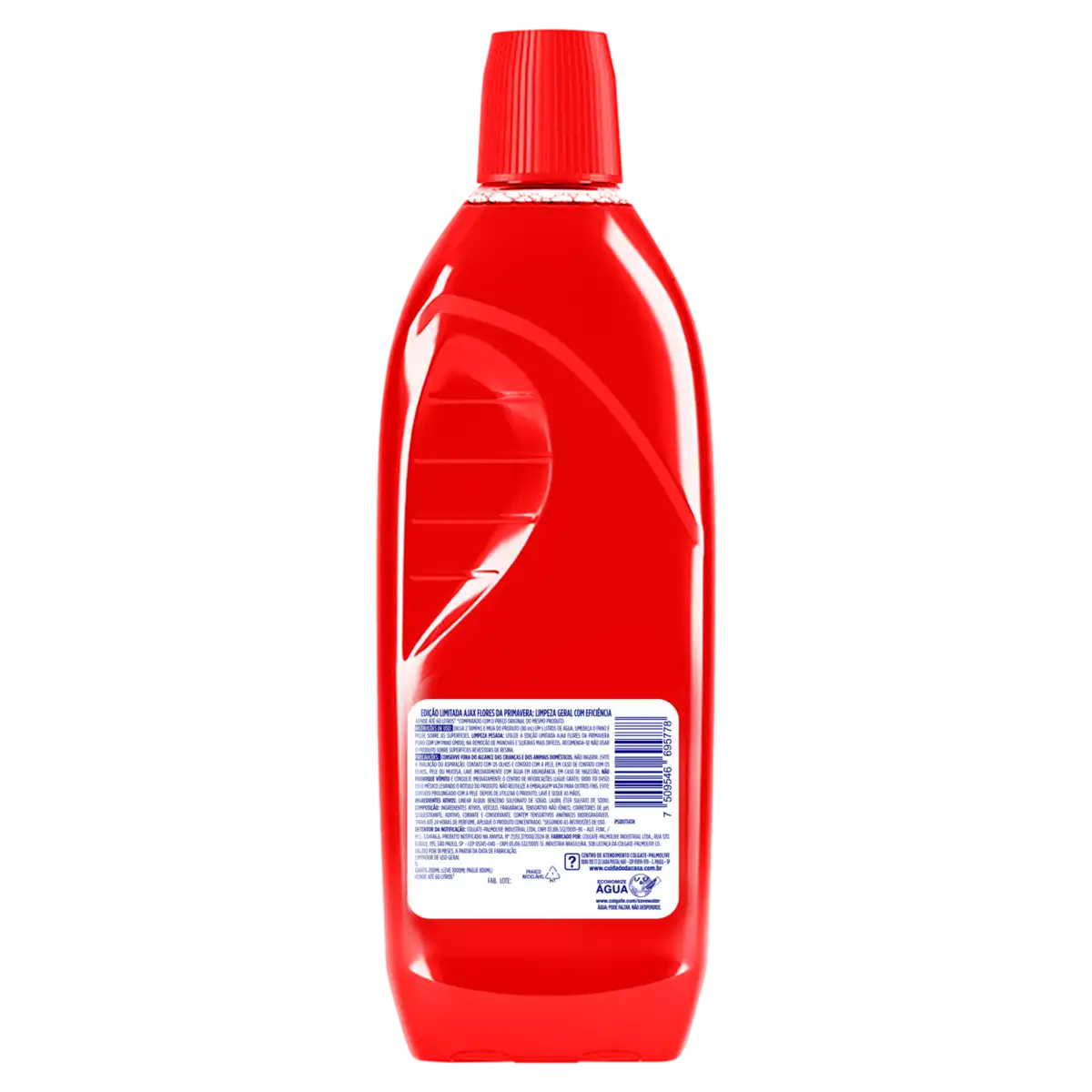 Limpador Perfumado Flores da Primavera Ajax Frasco 1l Grátis 20% de Desconto