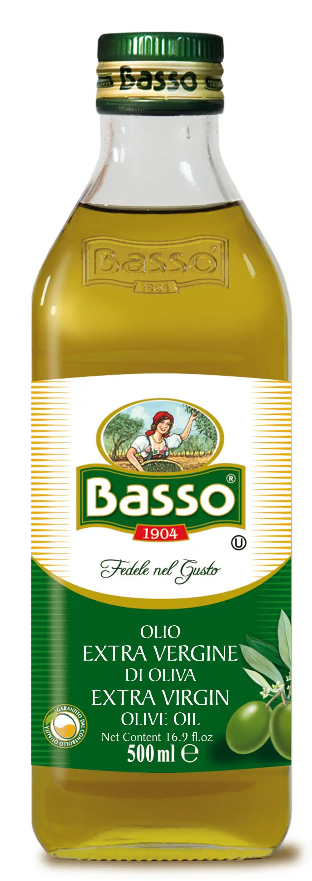 Azeite Extra Virgem Basso Standard 500ml