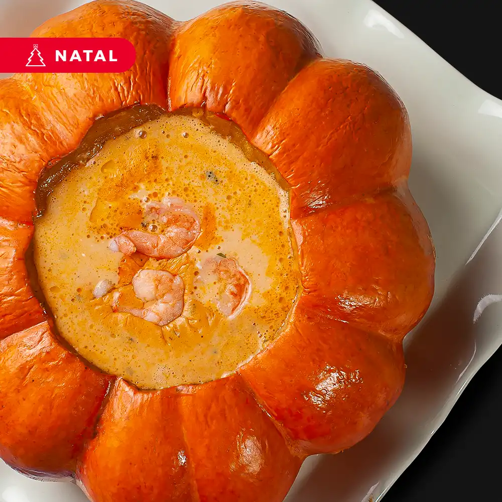 Moranga com Creme Catupiry e Camarão Und