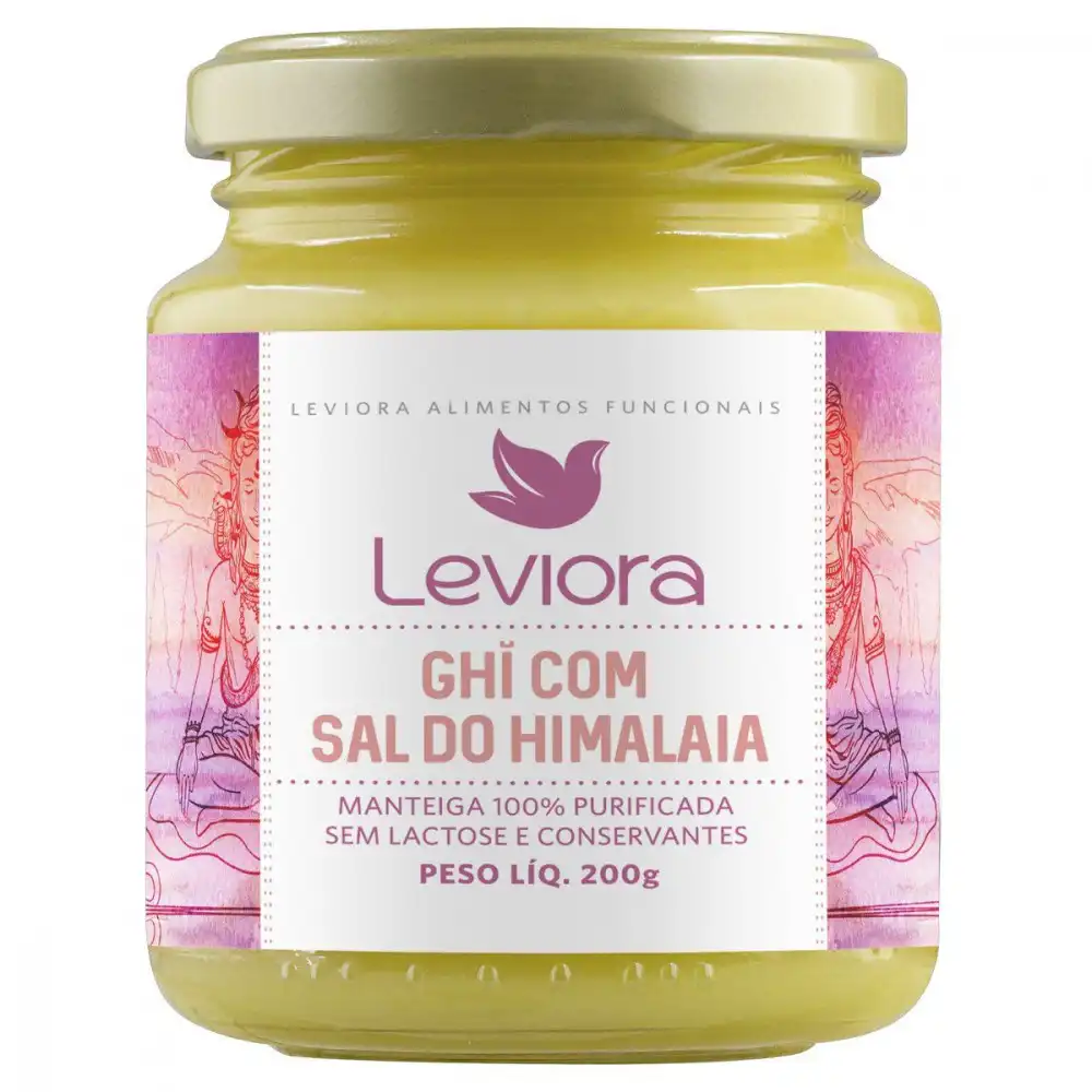 Manteiga Leviora Sal Do Himalaia 200g