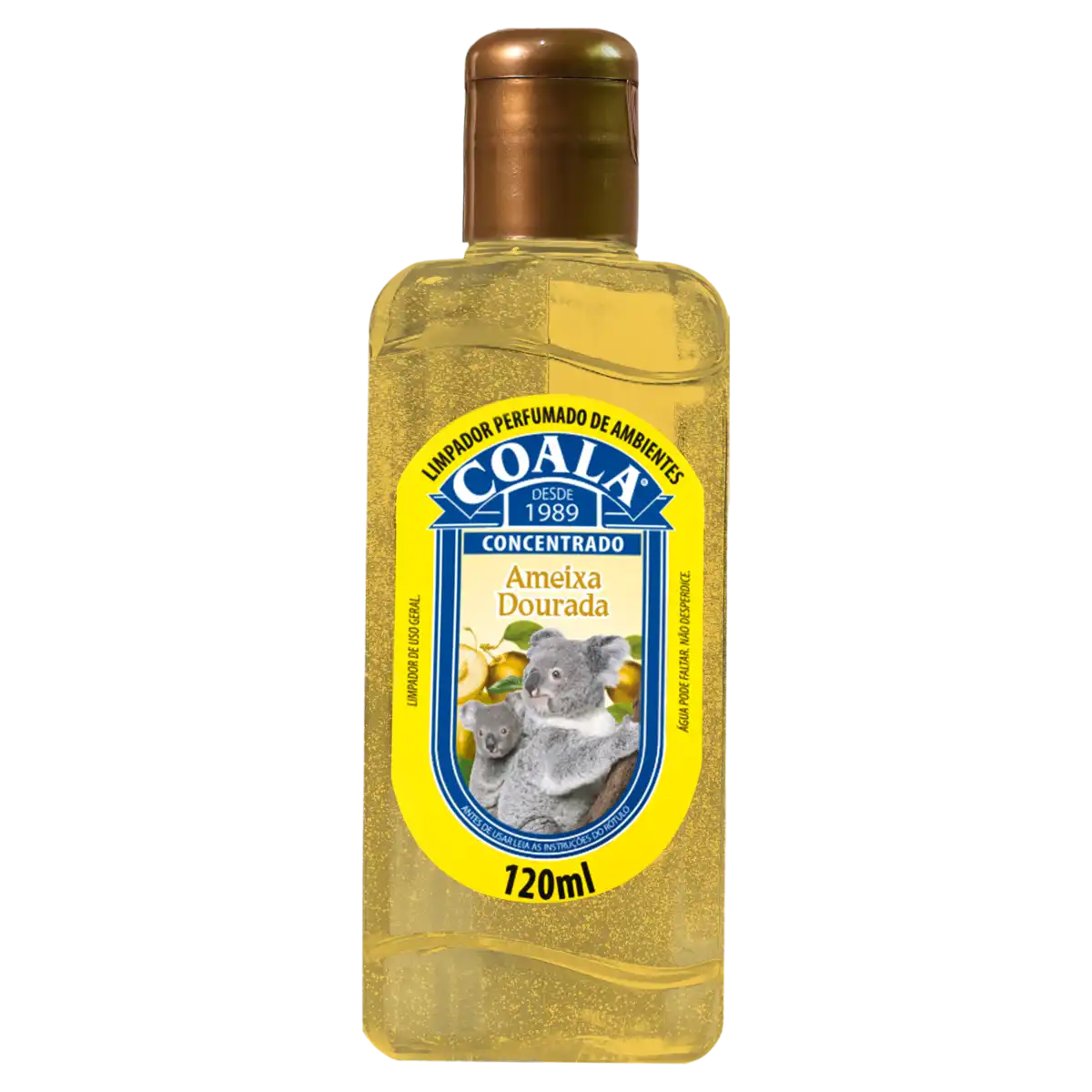 Limpador Perfumado Concentrado Ameixa Dourada Coala Squeeze 120ml