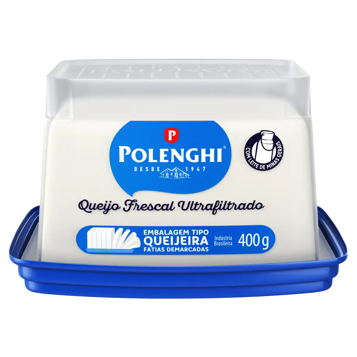 Queijo Frescal Ultrafiltrado Polenghi Pote 400g