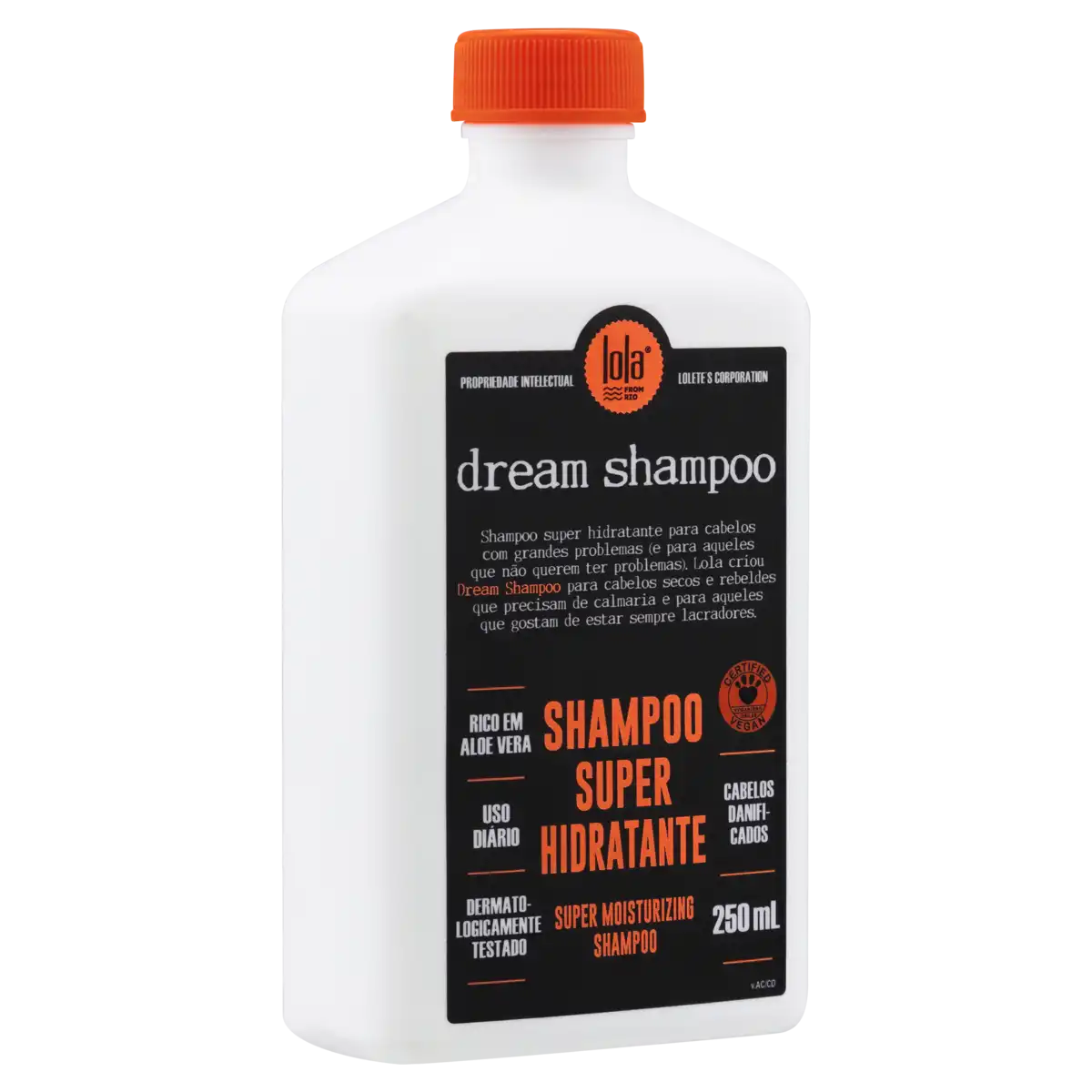 Shampoo Super Hidratante Lola from Rio Dream Frasco 250ml