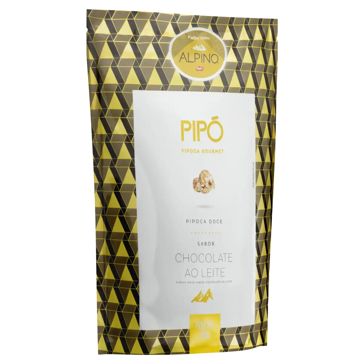 Pipoca Pronta Doce Alpino Pipó Gourmet Sachê 100g