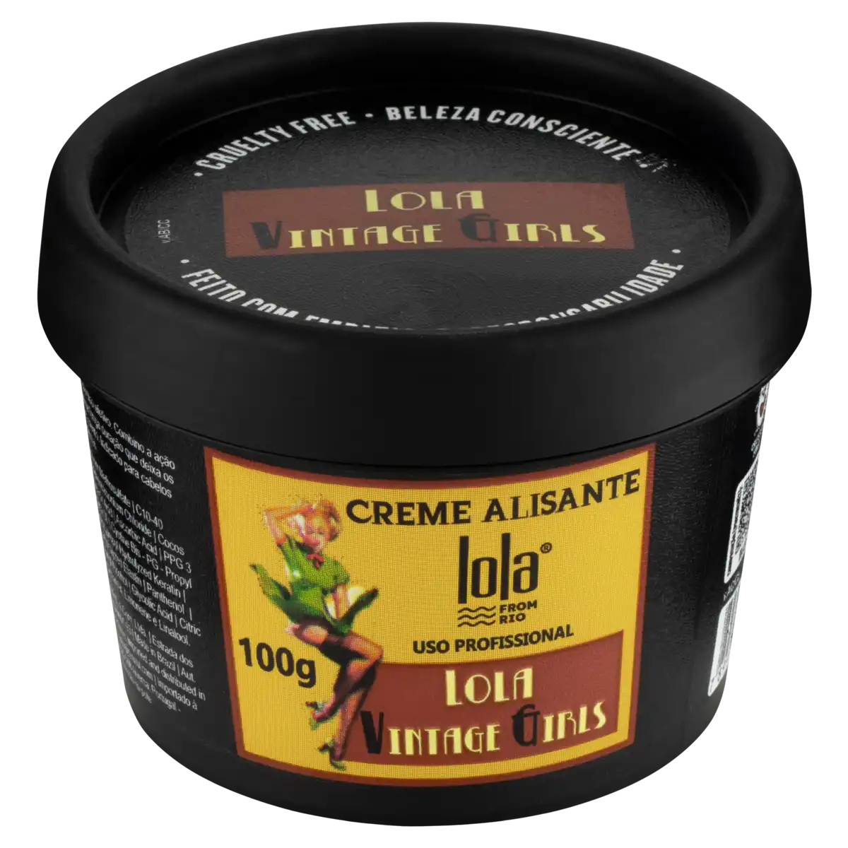 Creme Alisante Lola from Rio Vintage Girls Pote 100g