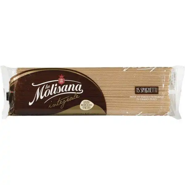 Macarrão Italiano Spaghetti La Molisana Integral 500g