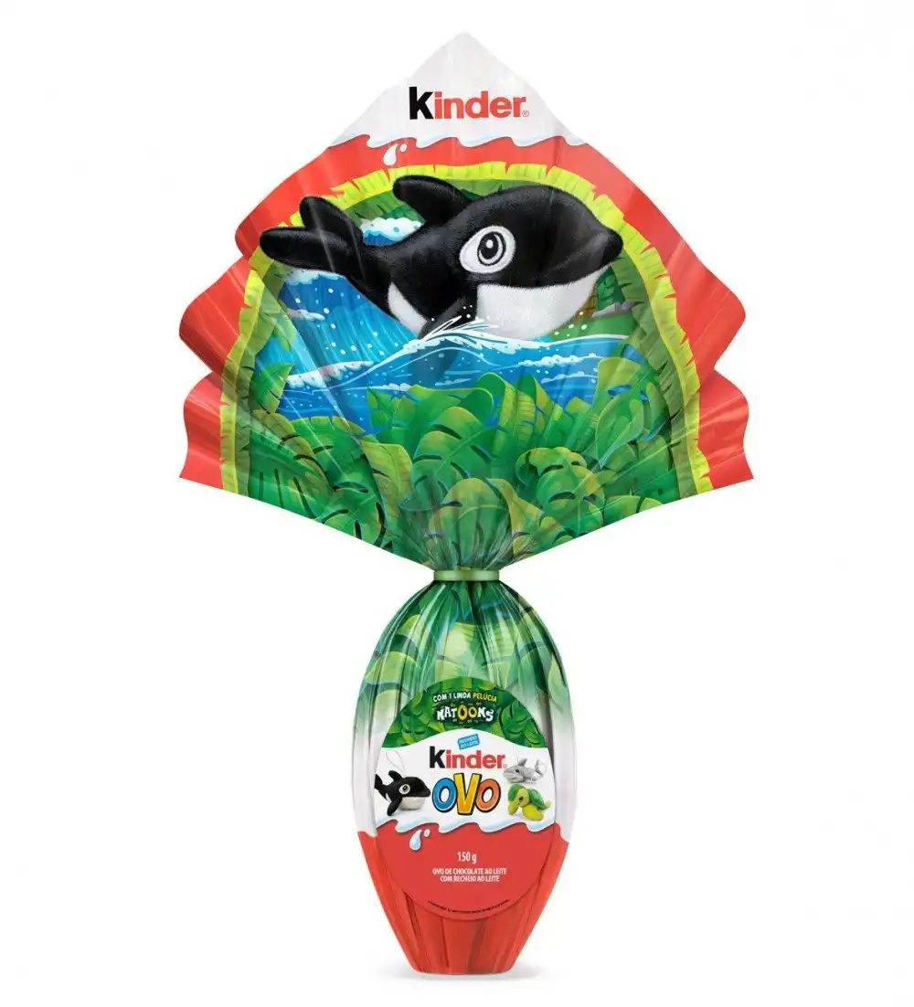 Ovo da Páscoa Kinder Natoons 150g