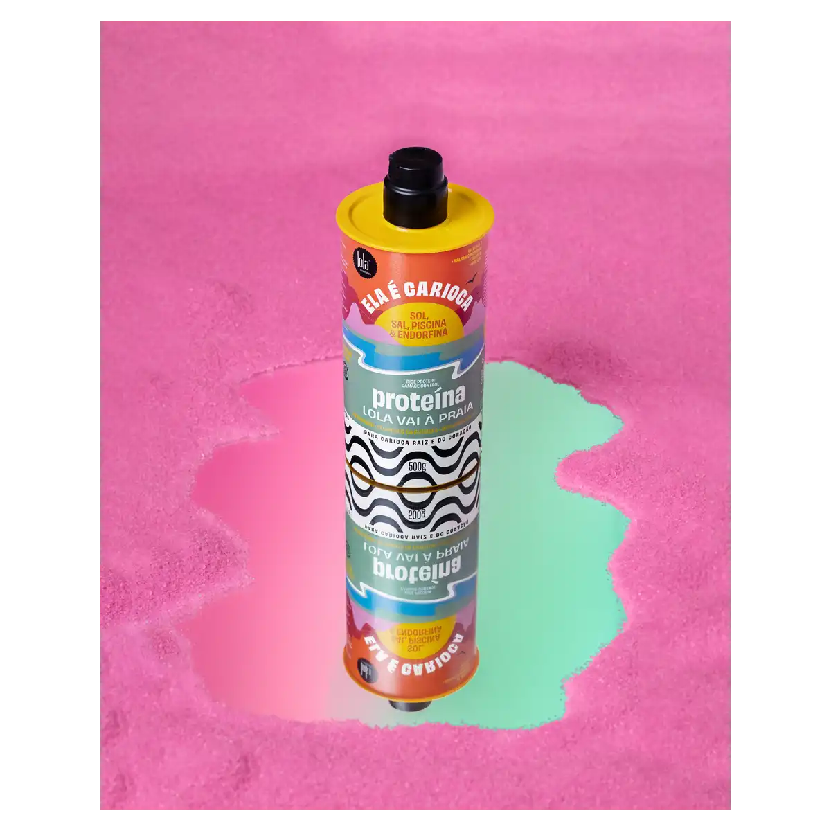 Proteína 3 em 1 Lola from Rio Ela é Carioca Lola Vai à Praia Frasco 500ml