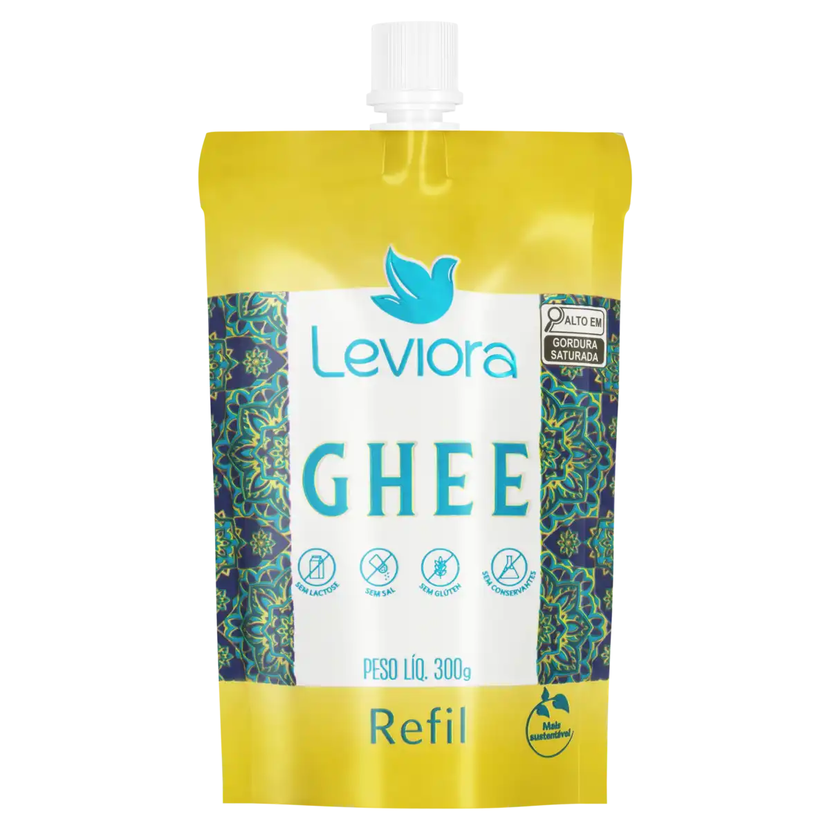 Ghee Tradicional Leviora Squeeze 300g Refil