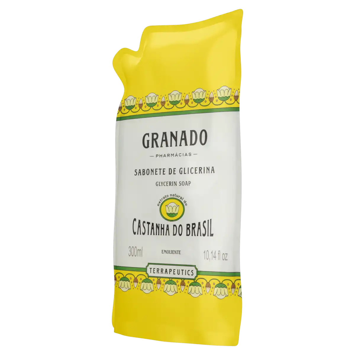 Sabonete Líquido de Glicerina Castanha-do-Brasil Granado Terrapeutics Sachê 300ml Refil