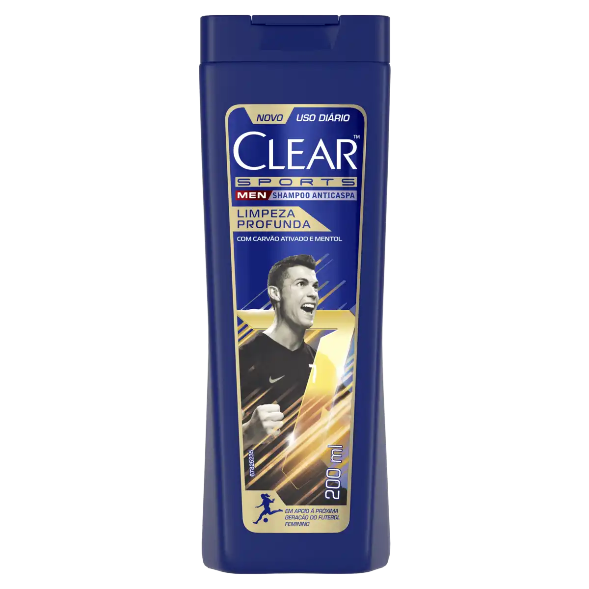 Shampoo Anticaspa Clear Men Sports Frasco 200ml