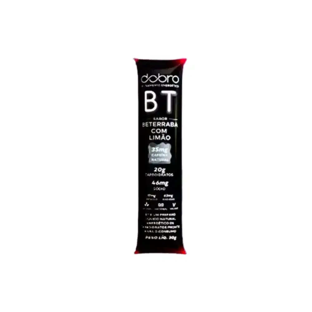 Gel Bt Dobro 30g Beterraba Com Guarana Cafeina