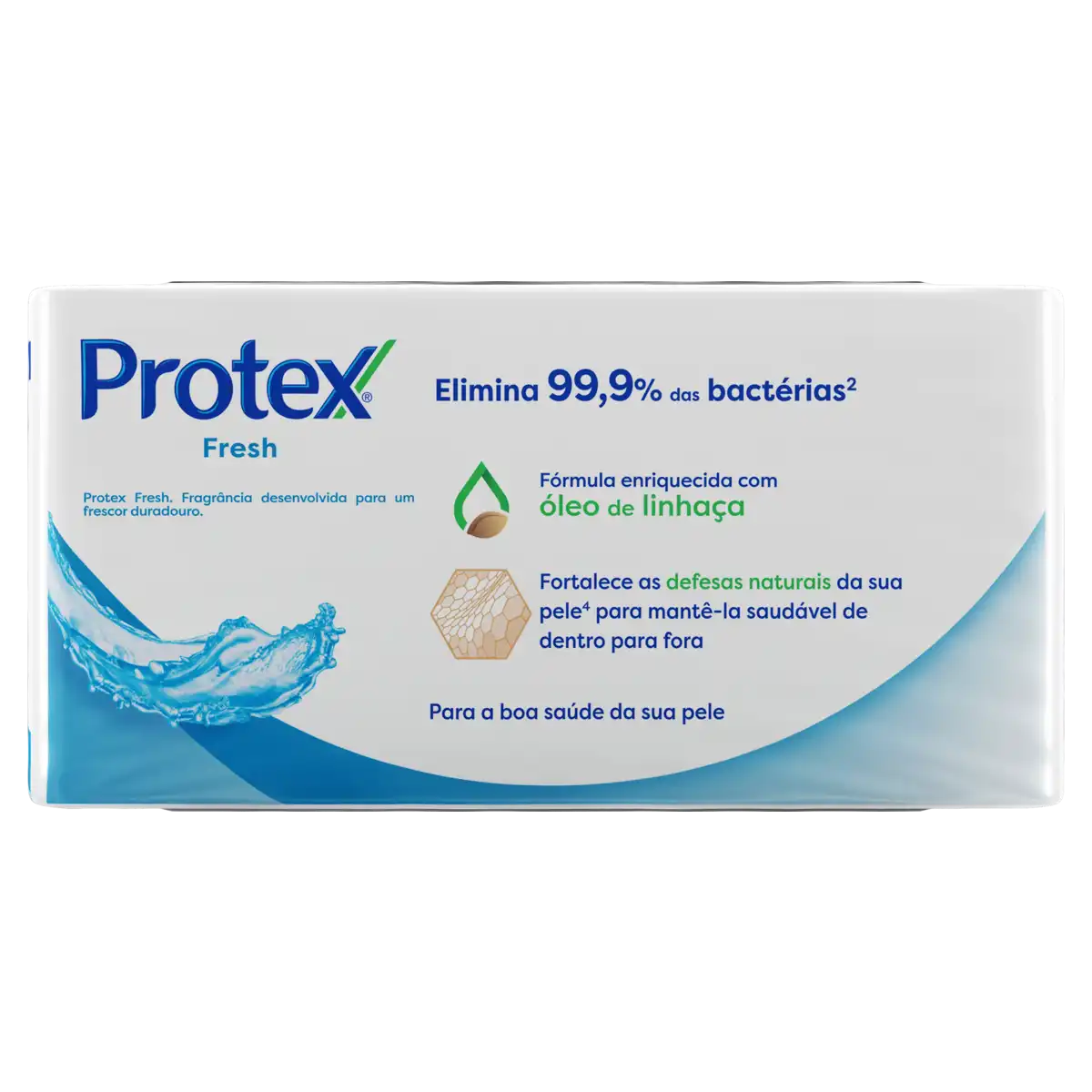 Pack Sabonete Barra Antibacteriano Fresh Protex Envoltório 510g Leve 6 Pague Menos
