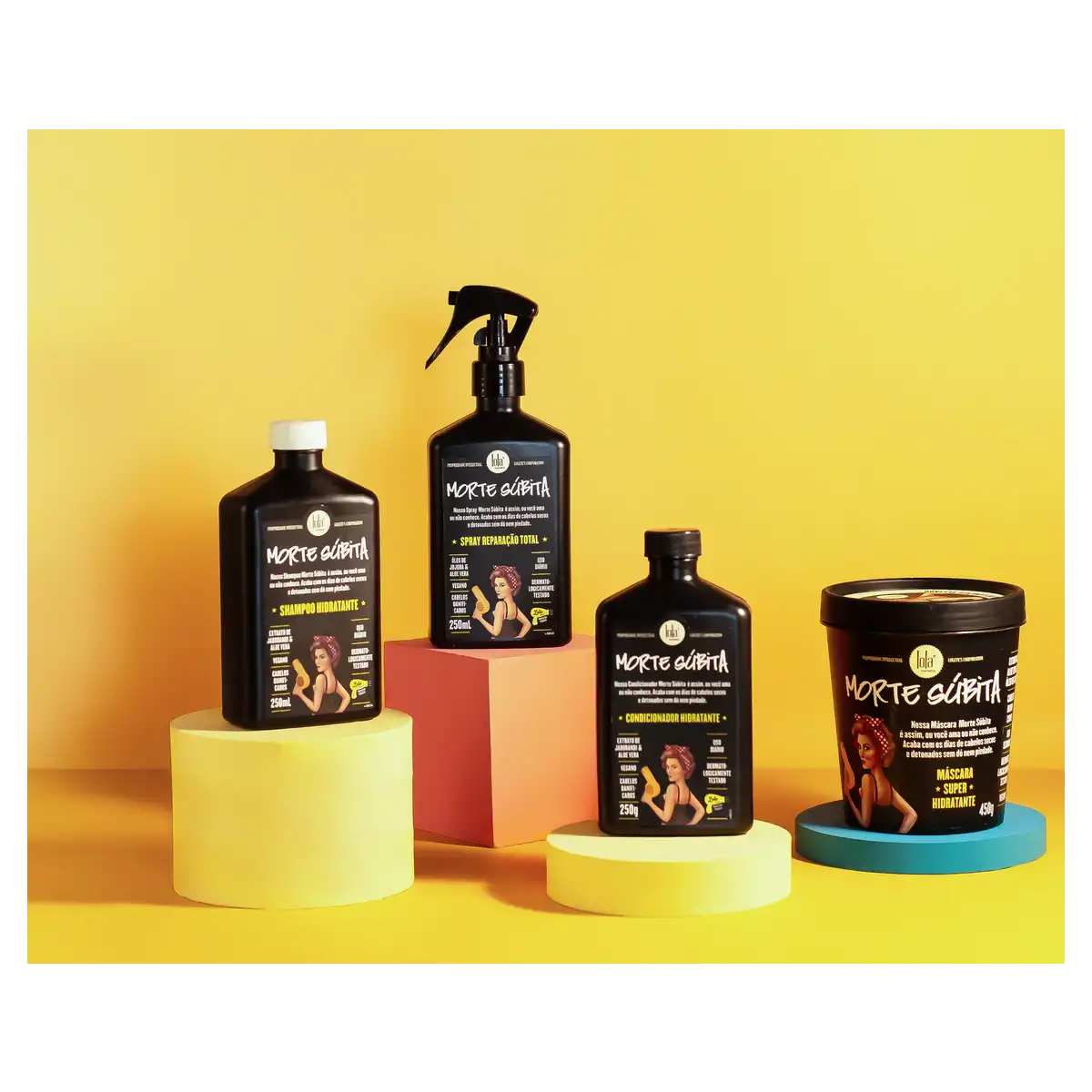 Shampoo Hidratante Lola from Rio Morte Súbita Frasco 250ml