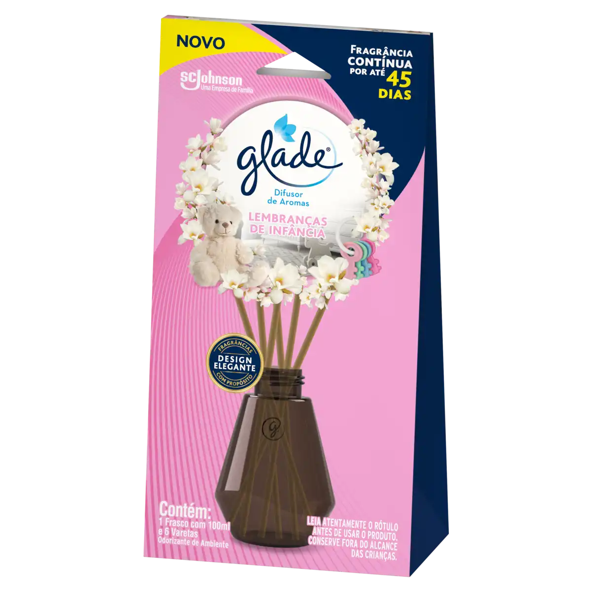 Difusor de Aromas Lembranças de Infância Glade Caixa 100ml