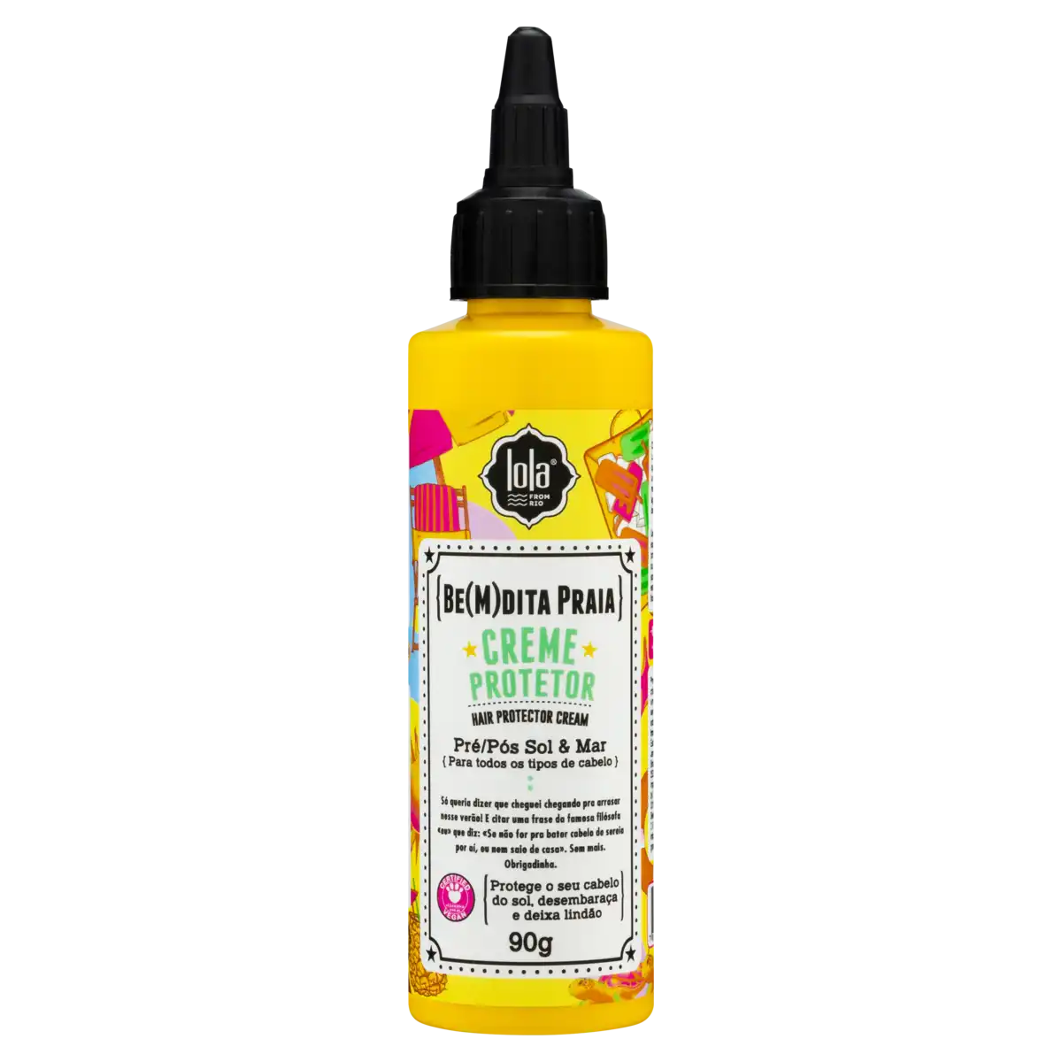 Creme Protetor Pré e Pós Sol & Mar Lola from Rio Be(M)dita Praia Almotolia 90g