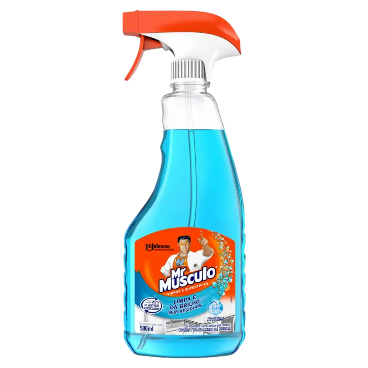Limpa-Vidro Mr Músculo Frasco 500ml Borrifador