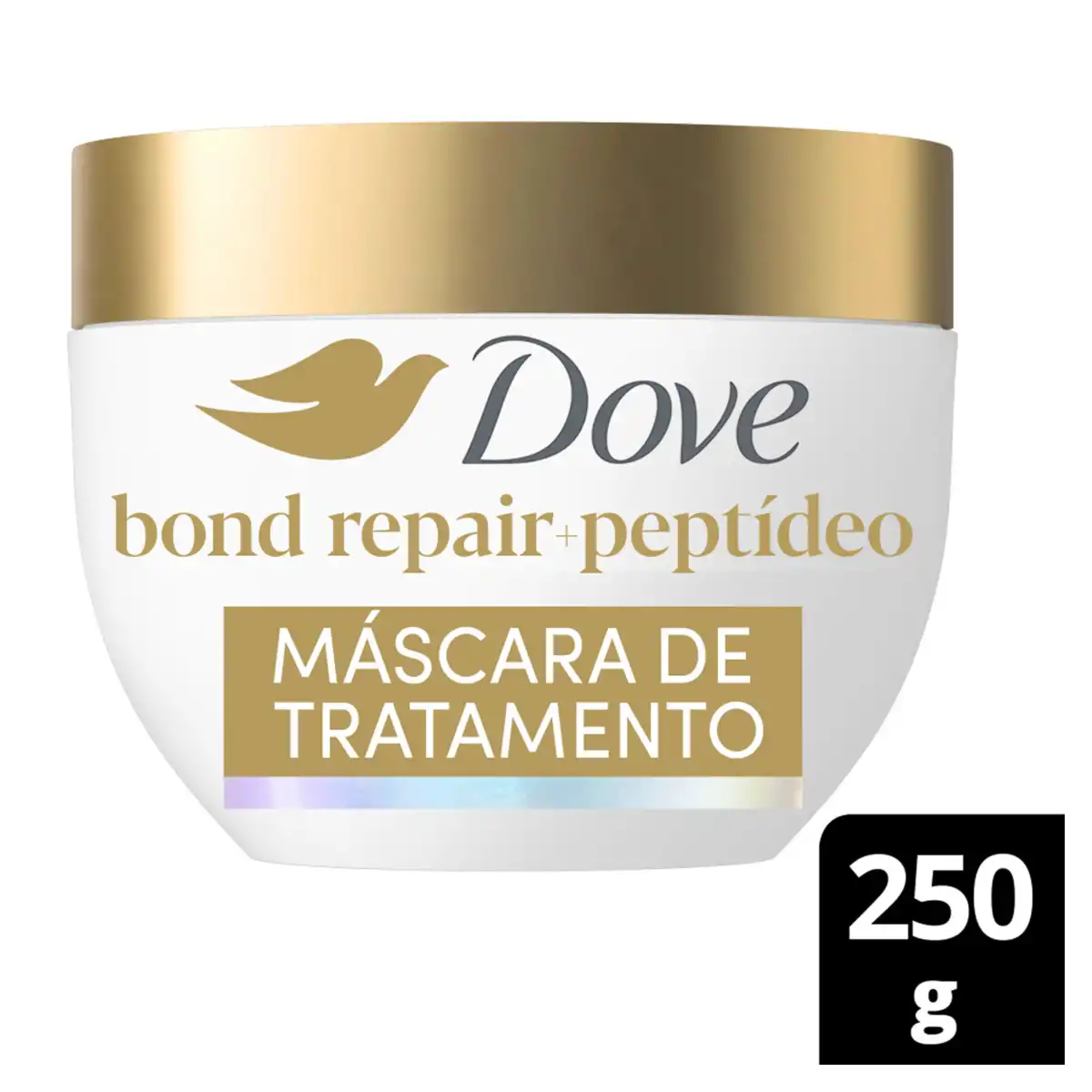 Máscara de Tratamento Dove Bond Repair + Peptídeo Caixa 250g