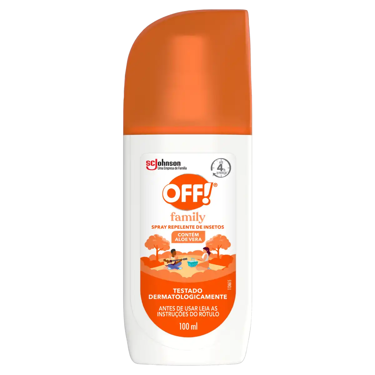 Repelente Off! Family Frasco 100ml Spray