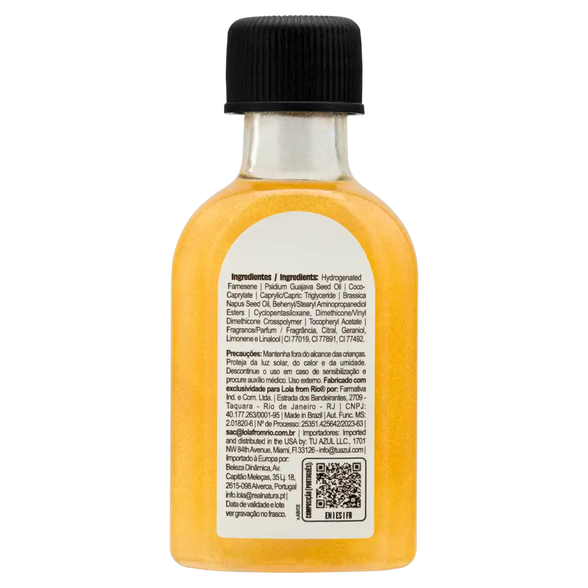 Óleo Disciplinante Lola from Rio Xapadinha Frasco 50ml