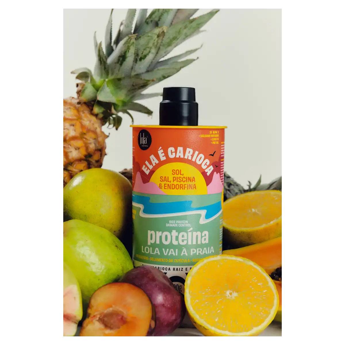 Proteína 3 em 1 Lola from Rio Ela é Carioca Lola Vai à Praia Frasco 500ml