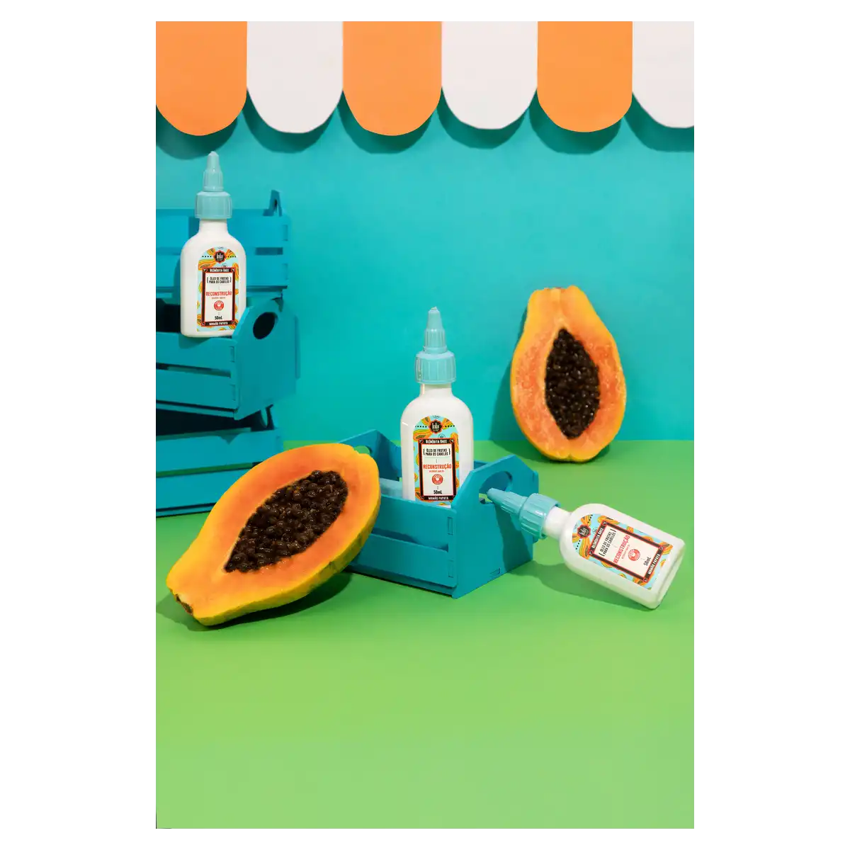 Óleo Reconstrução de Mamão Papaya Lola from Rio Be(M)dita Ghee Frasco 50ml