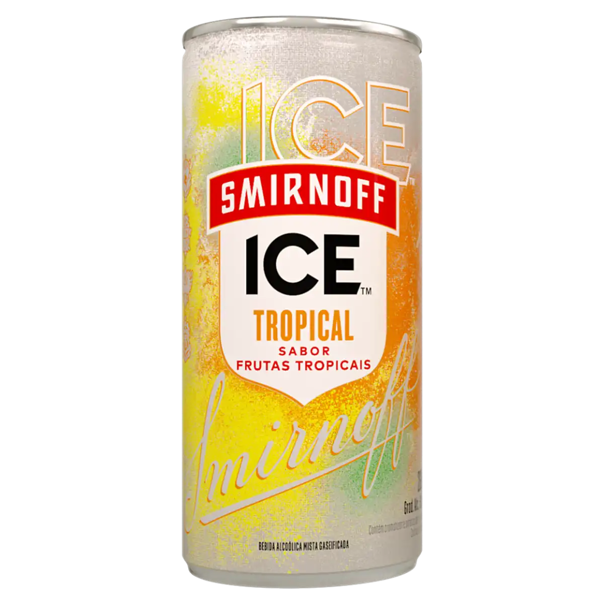 Bebida Mista Alcoólica Gaseificada Tropical Smirnoff Ice Lata 269ml