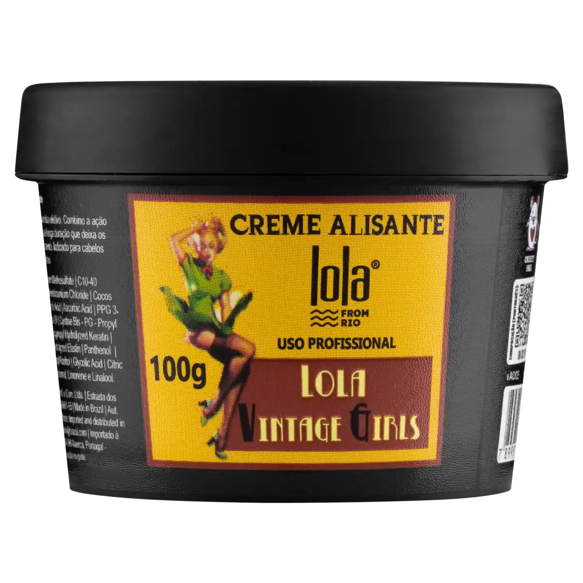 Creme Alisante Lola from Rio Vintage Girls Pote 100g