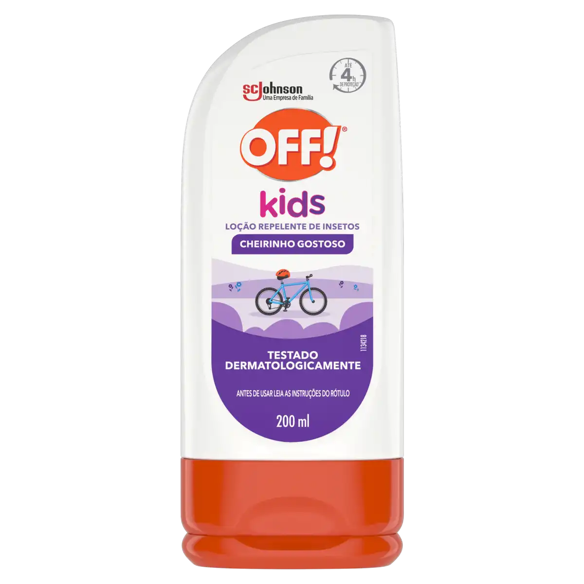 Repelente Loção Off! Kids Squeeze 200ml