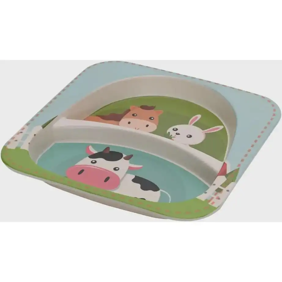 Prato Infantil Mimo P Refeicao Farm